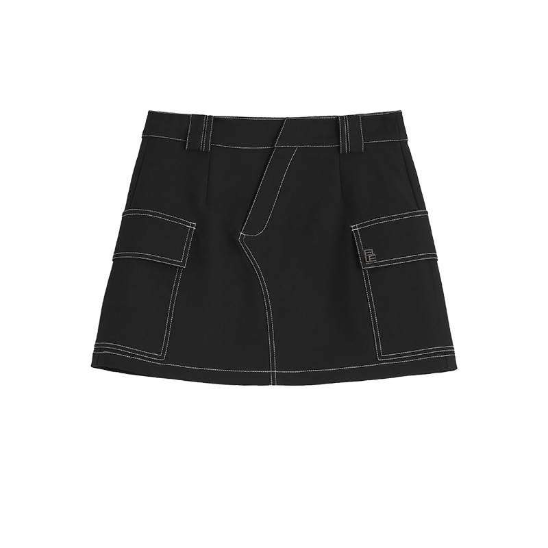 

Повседневная короткая юбка женская ELLE, черный