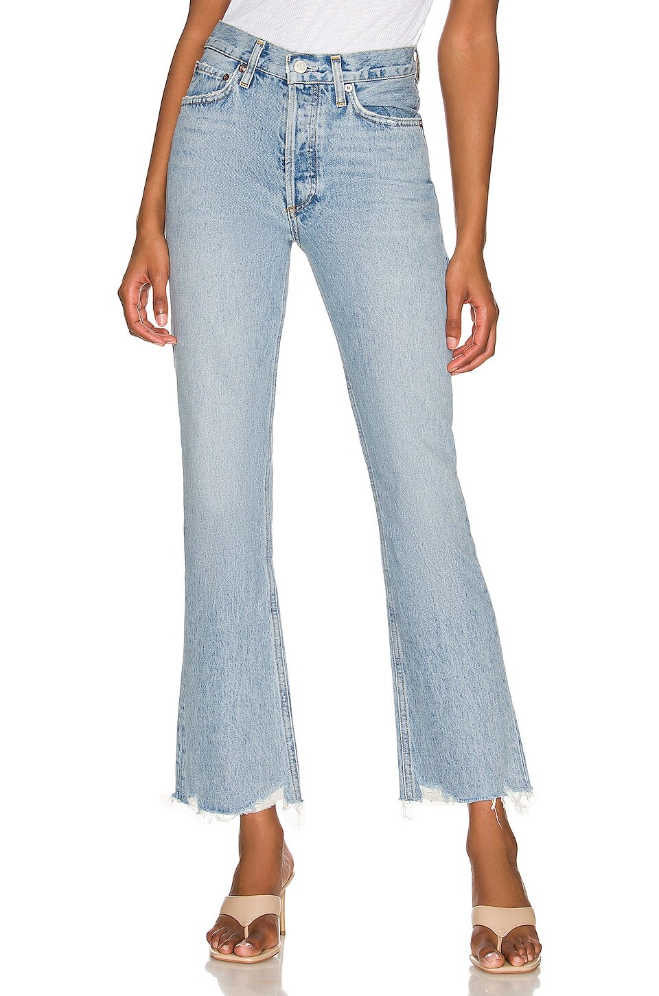 

Ботинки AGOLDE Mid Rise Relaxed, цвет Curio
