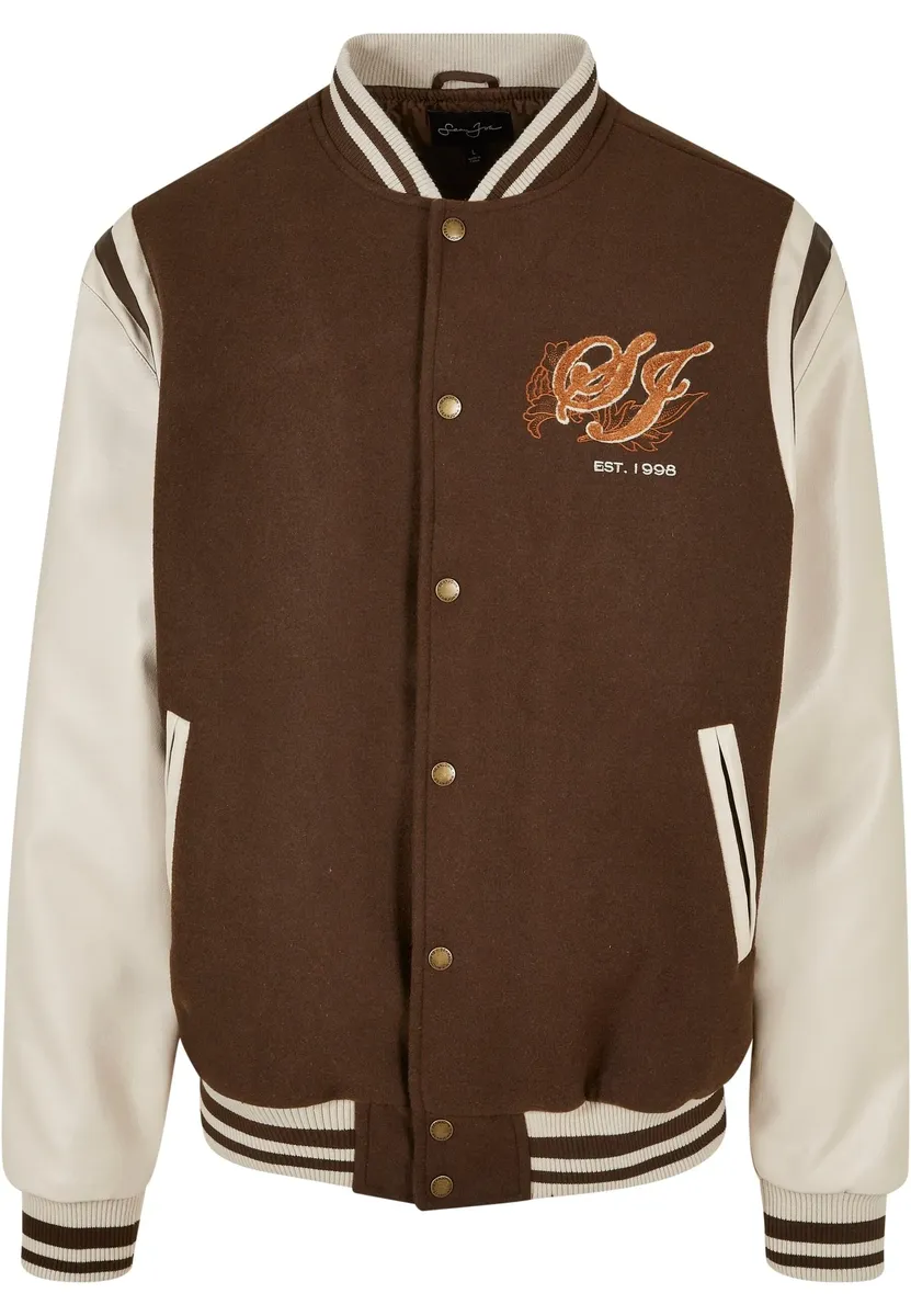 

Всепогодная куртка Sean John " Sean John Men's SJ Vintage College Jacket" (1 шт.), без капюшона, коричневый