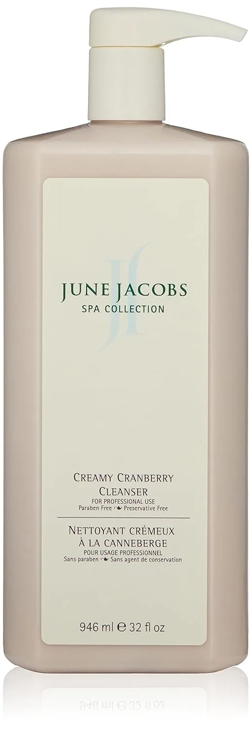 Крем для лица June Jacobs — Очищающее средство для лица Creamy Cranberry Cleanser, (1 упаковка), 955 мл