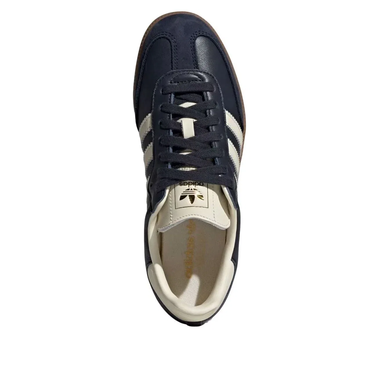 Кроссовки Adidas Samba 'Legend Ink Cream White' KI9412, темно-синий — фото 2