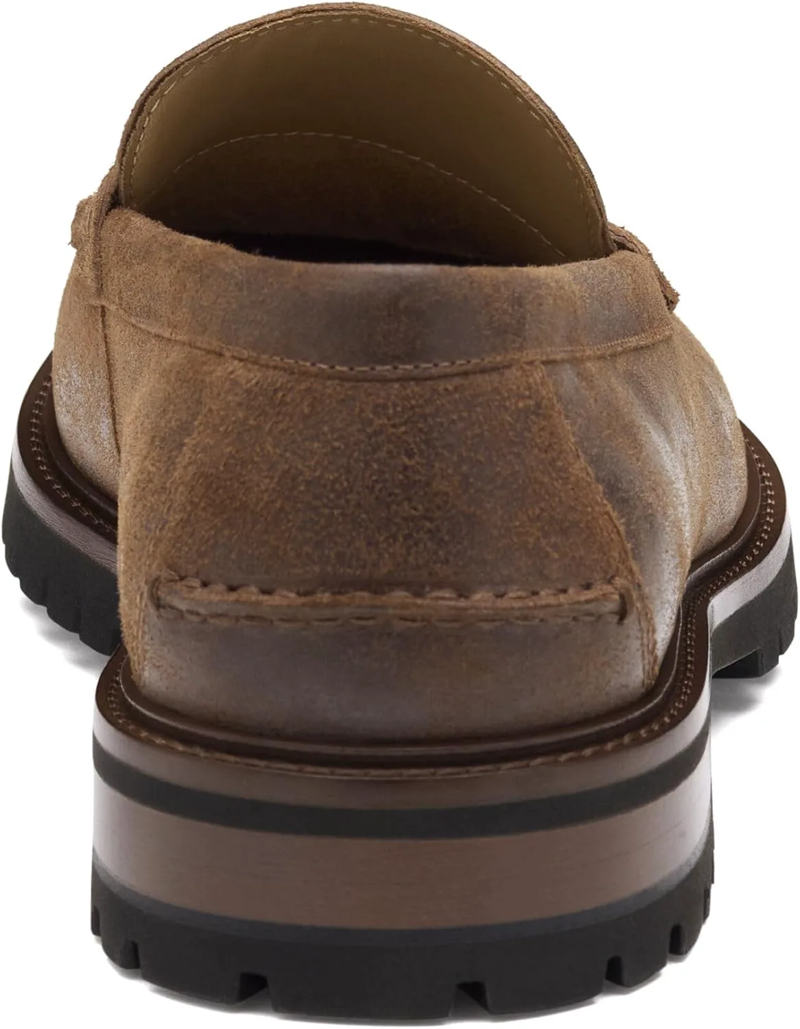 Мужские слипоны Johnston & Murphy Collier Penny Loafer для повседневной и официальной носки, коричневый — фото 3