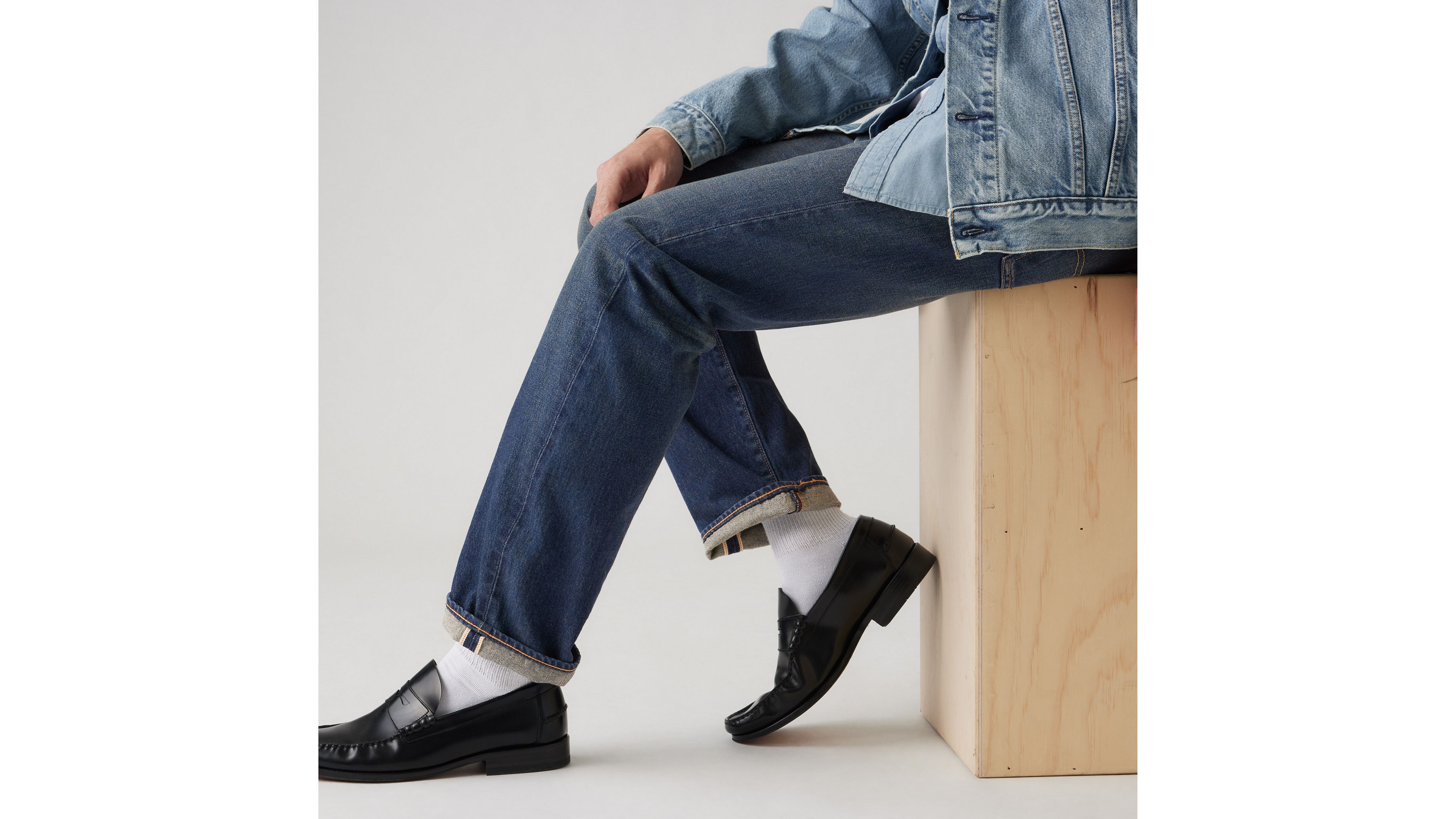 501 Оригинальные джинсы Selvedge для мужчин Levi's, цвет Bounty Hunter - Dark Wash — фото 2