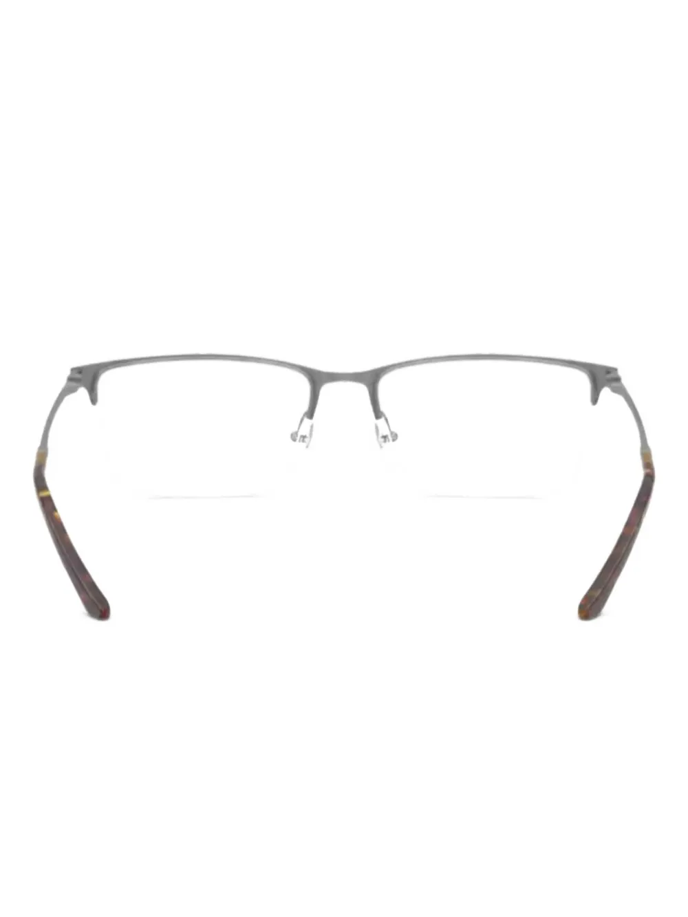 

Очки в квадратной оправе Emporio Armani, серый