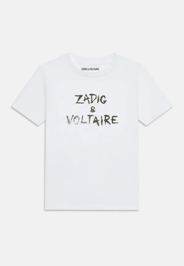 Футболка с короткими рукавами, с принтом Zadig & Voltaire, White — фото 3