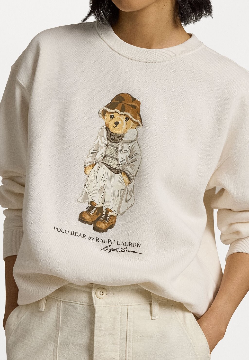 

Толстовка POLO BEAR FLEECE CREWNECK SWEATSHIRT Polo Ralph Lauren, кремовый