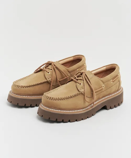 Мужские мокасины из натуральной кожи Harbor Beige LOSTGARDEN бежевые — фото 4