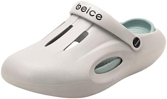 

Удобные мужские садовые сабо с вырезами для повседневной носки и пляжа Azttoztto, серый