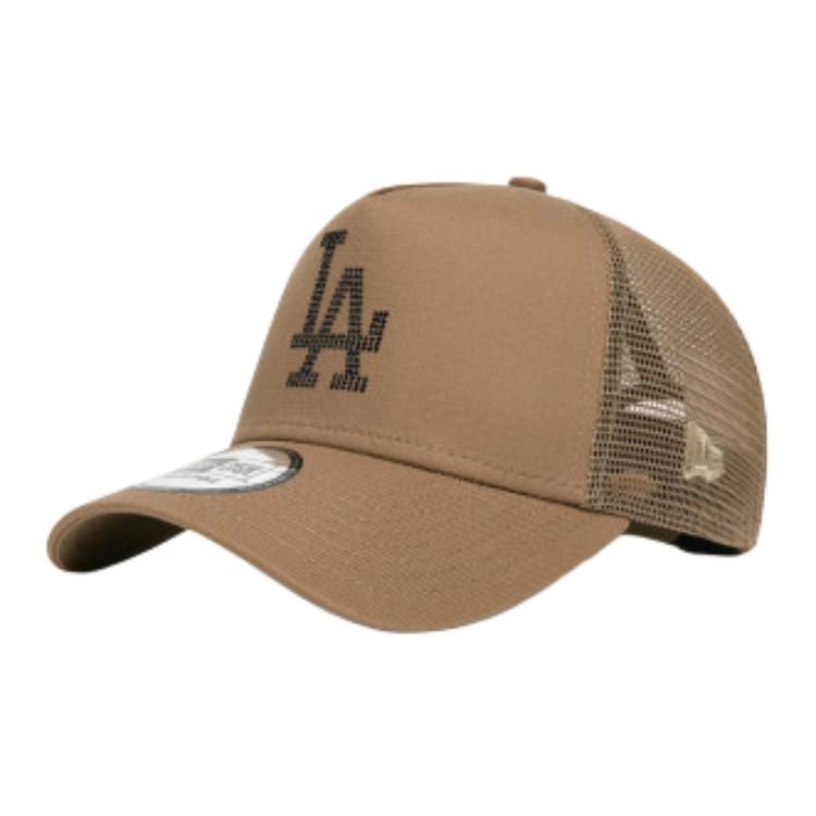 

New Era Хлопковая бейсболка унисекс коричневая, Brown