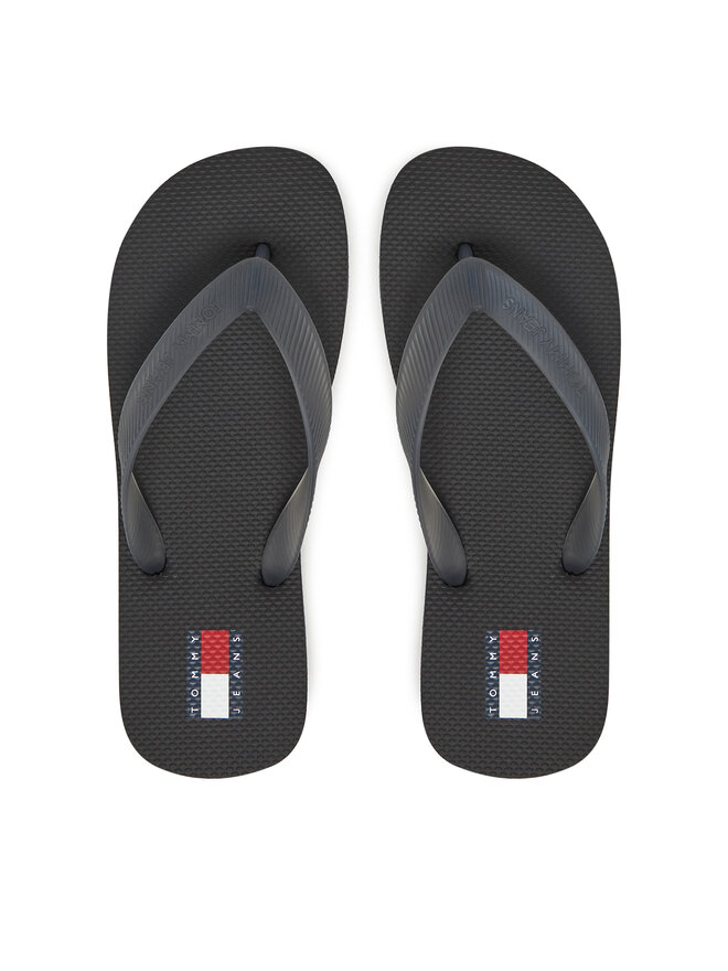 Сланцы Tjw Logo Flip Flop EN0EN02447 Tommy Jeans, черный