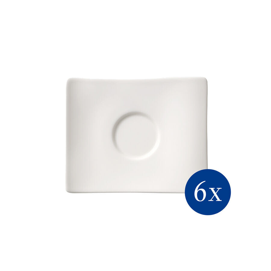 

Блюдце NewWave, 14x12см Villeroy & Boch, белый