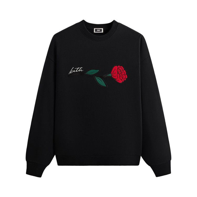 

Свитер Kith Signature Rose Crewneck, Black