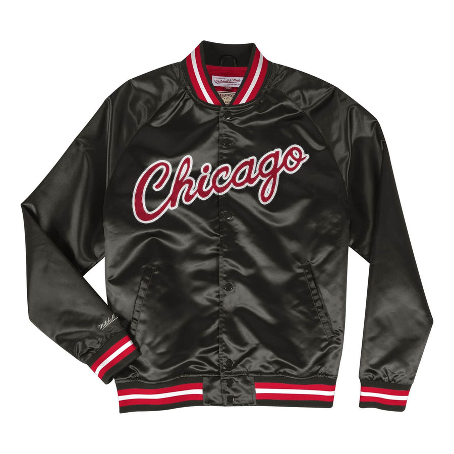

Куртка Mitchell & Ness x NBA Lightweight Satin Jacket 'Chicago Bulls', черный