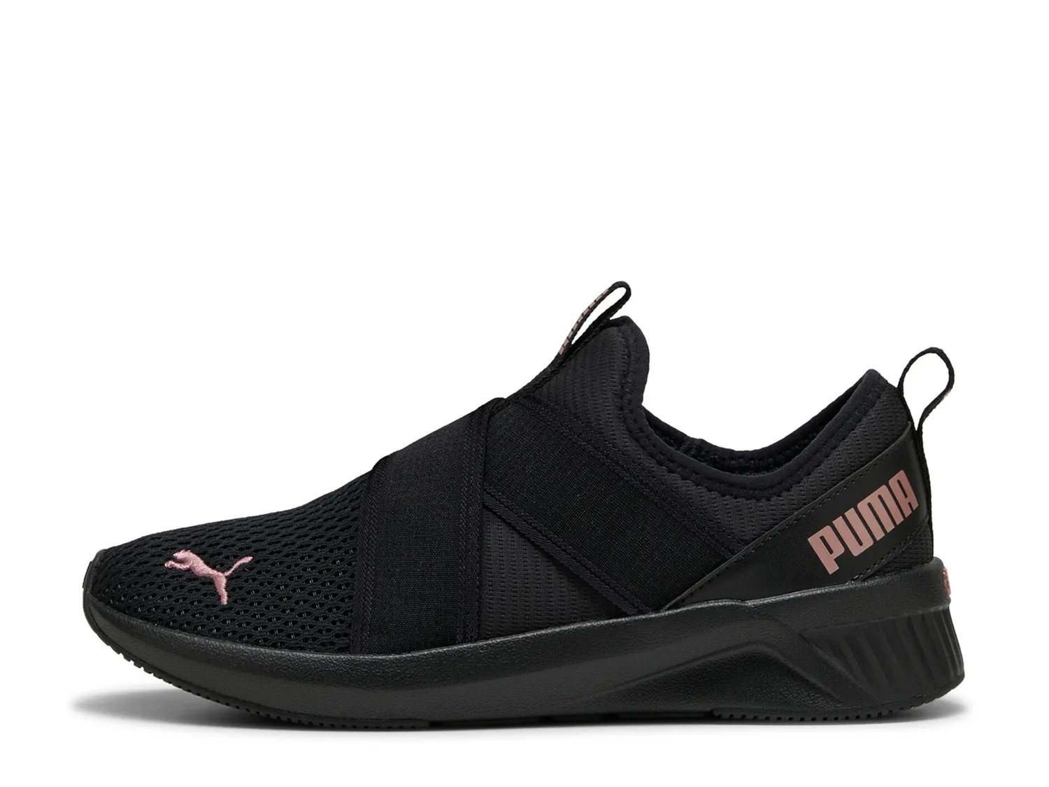 Кроссовки Puma SoftRide Harli Slip-On Running Shoe - Women's, черный — фото 2