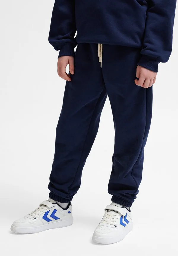 Спортивные штаны hummel hmljr свободного кроя с рисунком пчелы, унисекс. Hummel, Dress Blues — фото 2