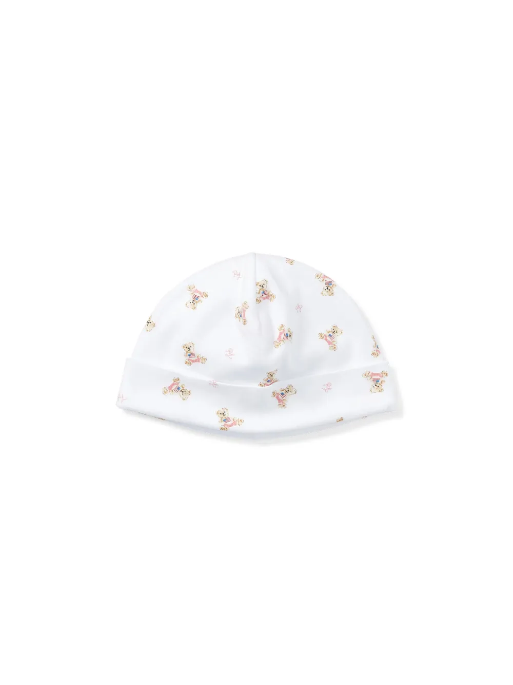 

Трикотажная шапка с плюшевыми медведями POLO RALPH LAUREN KIDS, белый