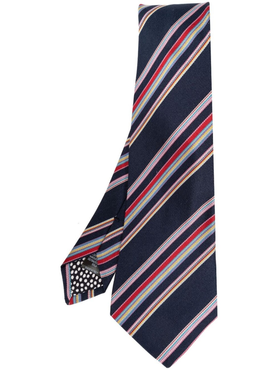 

Paul Smith полосатый галстук, синий