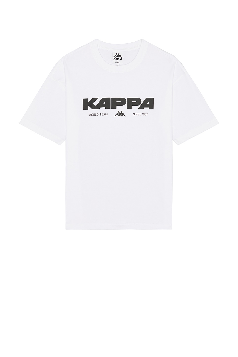 

Оригинальная футболка nhisso Kappa, white & black