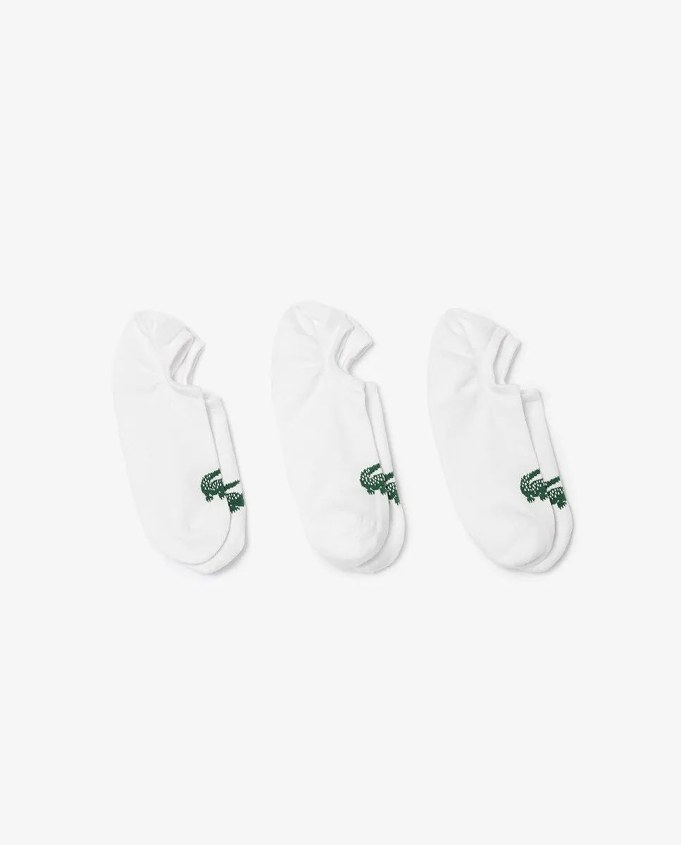 

Упаковка из 3 спортивных носков с логотипом Lacoste, белый