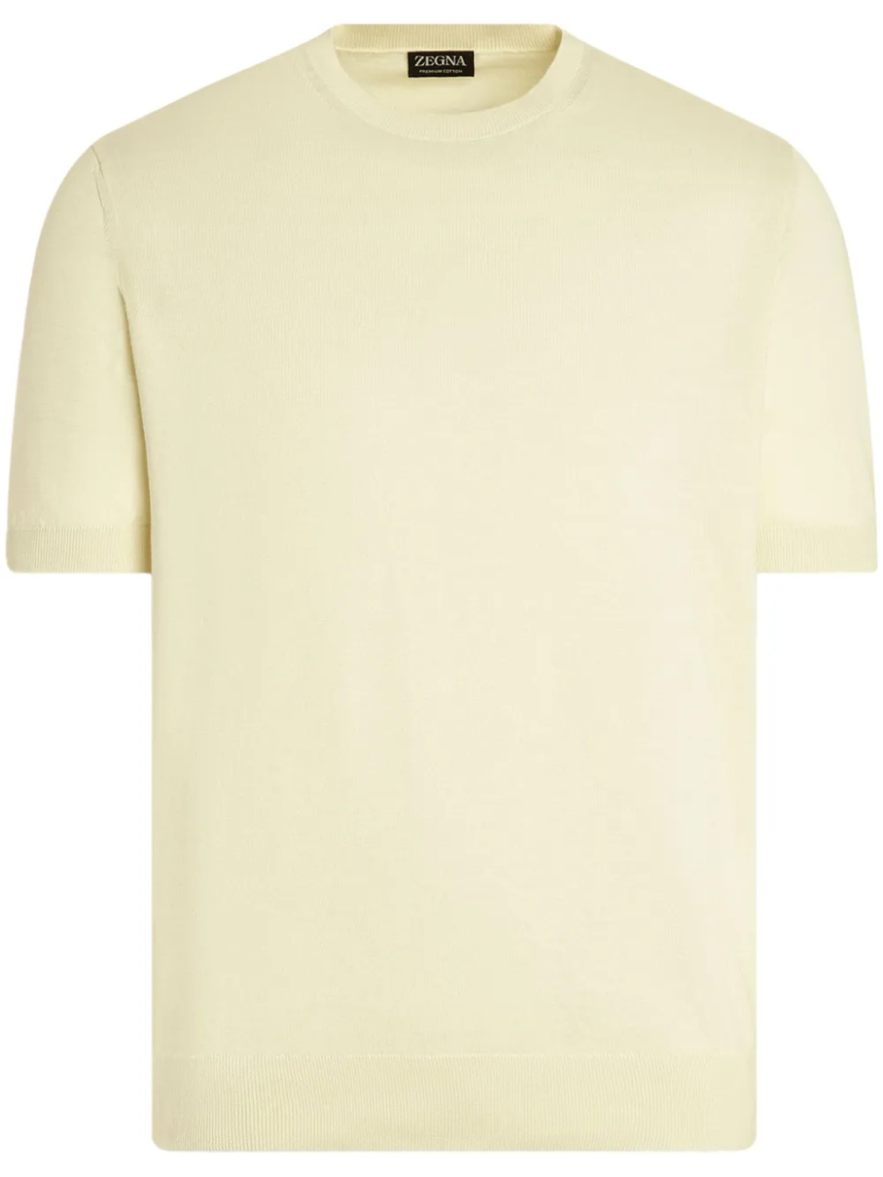 

Zegna футболка с круглым вырезом, желтый