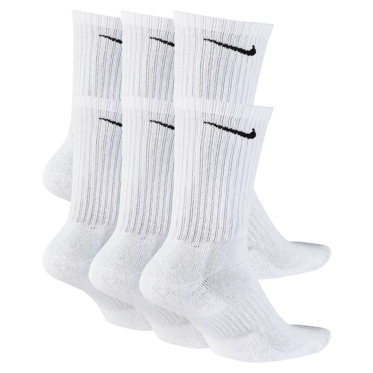 

Набор из 6 носков Nike Dri-FIT Performance Crew для мальчиков Nike, серый