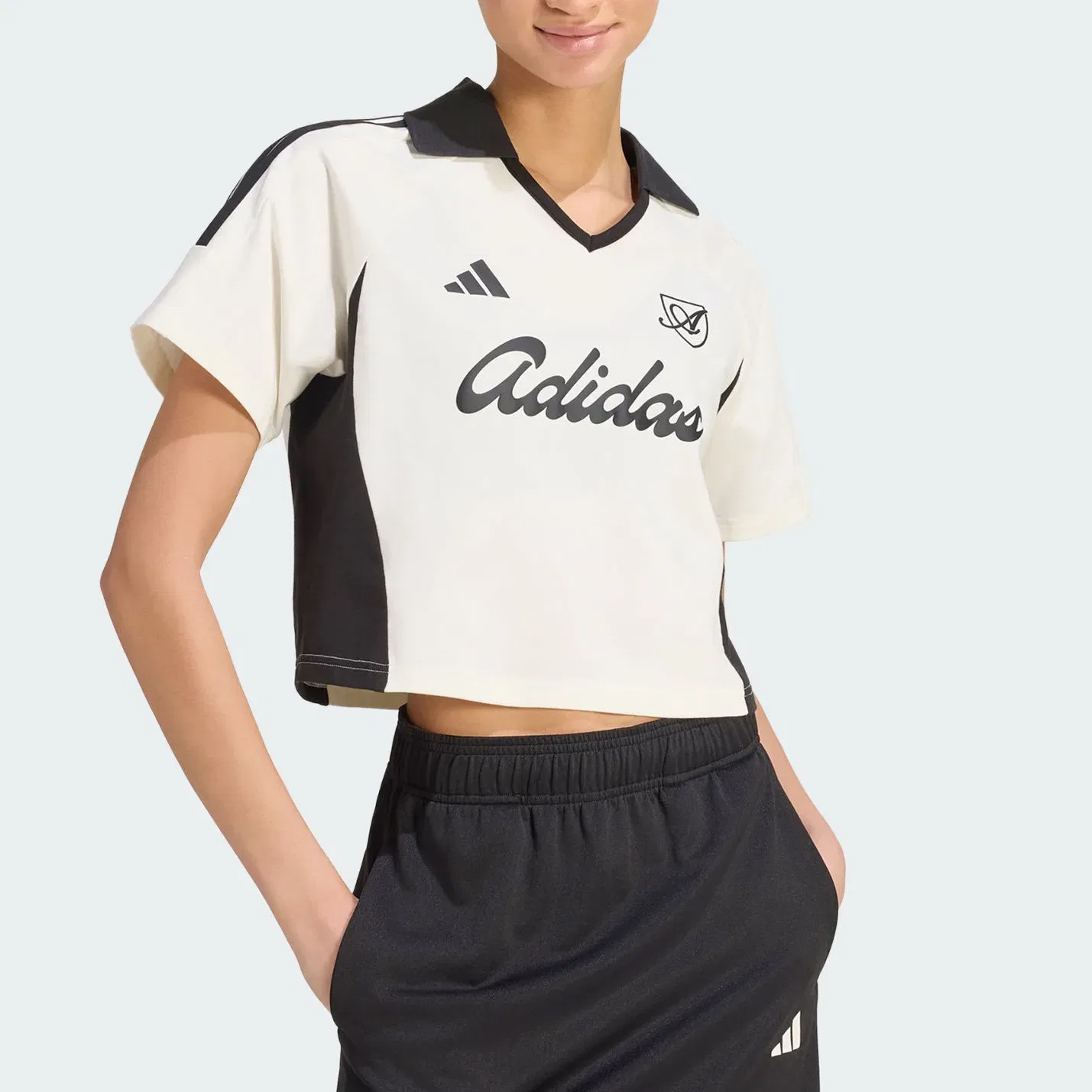 Поло Adidas LUX TIRO джейд вайт — фото 4