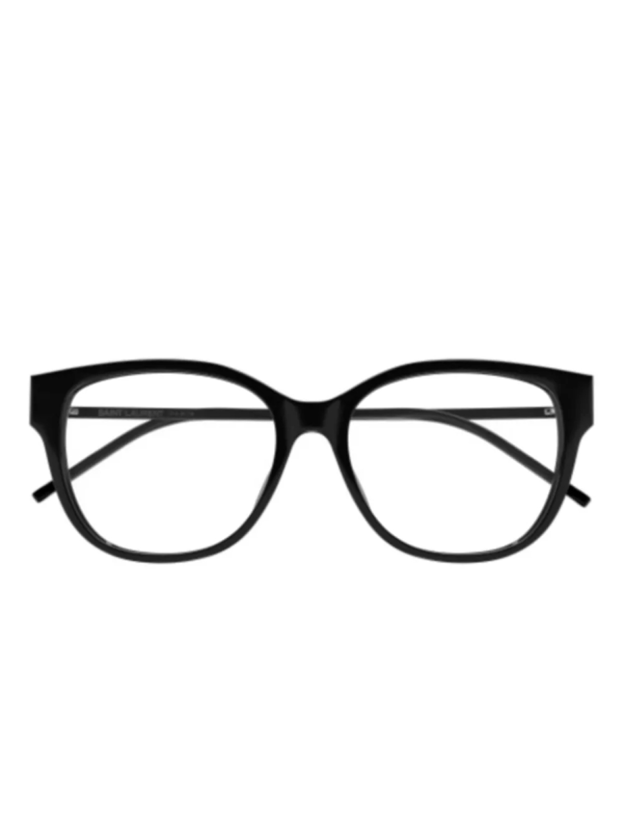 

Очки в круглой оправе Saint Laurent Eyewear, черный