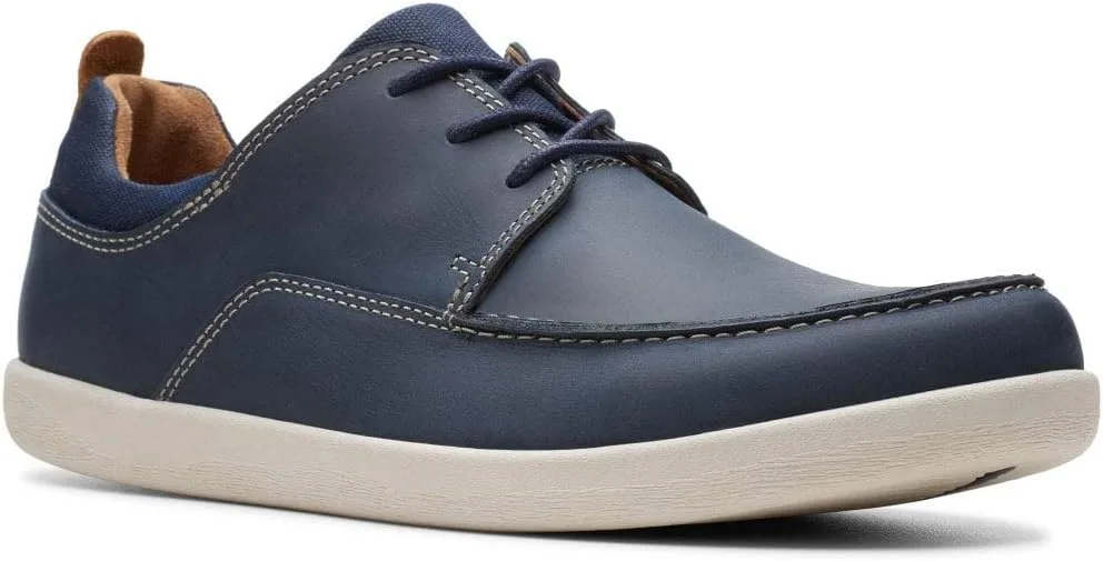 Мужские туфли-дерби Clarks Un Lisbon, темно-синий — фото 3