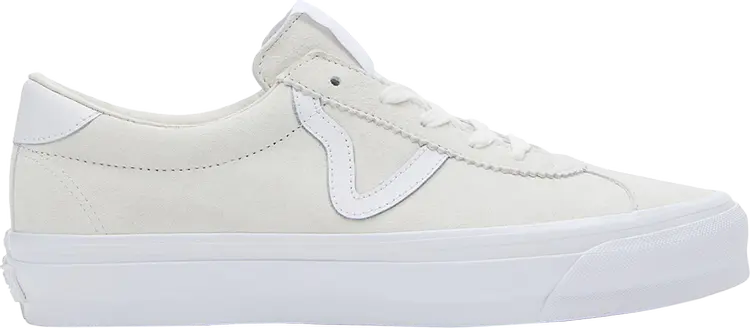 

Кроссовки Sport 73 LX 'Pig Suede - Triple White', белый