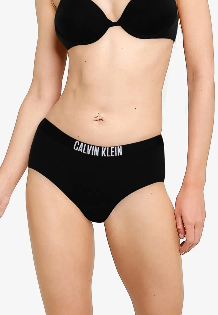 Трусы, Hipster Cut, Calvin Klein, черный