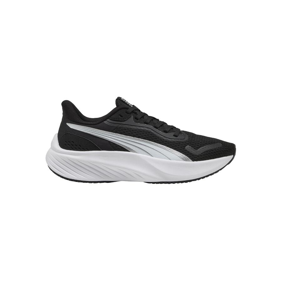 Детские кроссовки для дома PUMA Pounce Lite Jr 401512 01, черно-белые — фото 2