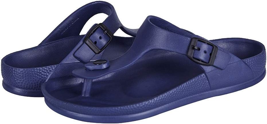 

Сандалии-вьетнамки FUNKYMONKEY EVA водонепроницаемые регулируемые для мужчин и женщин, Navy/Flipflops