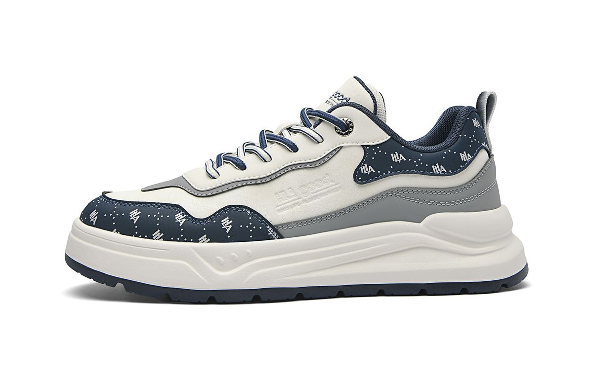 

Низкие мужские кроссовки HLA, White Blue
