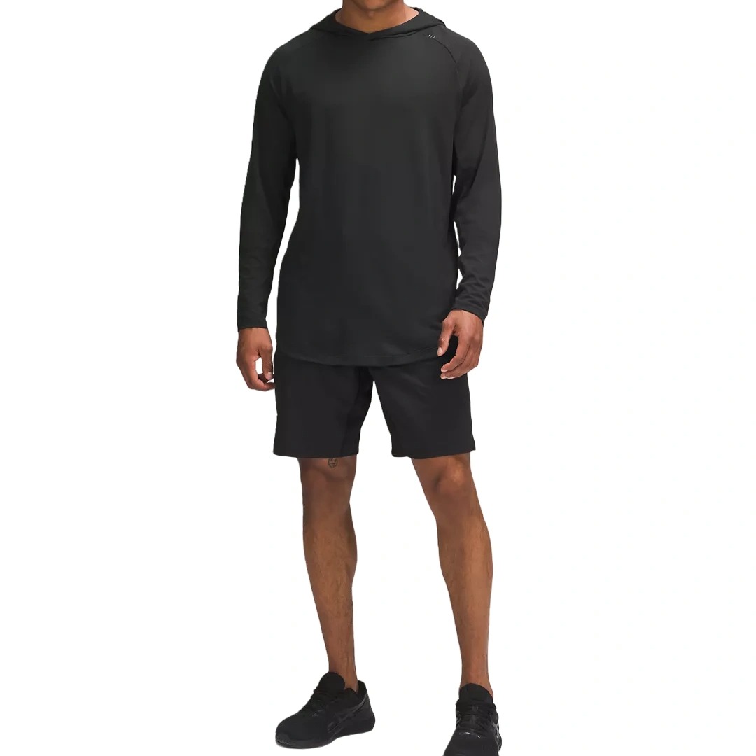 

Без подкладки Короткие шорты 9 дюймов Повседневные Мужские Lululemon, Черный