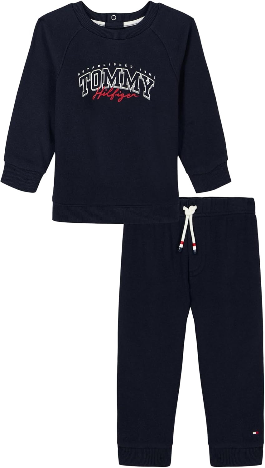 

Комплект из 2-х трикотажных изделий для бега для мальчиков Tommy Hilfiger, Navy Blazer