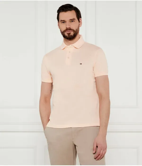 Поло 1985 slim fit Tommy Hilfiger, персиковый