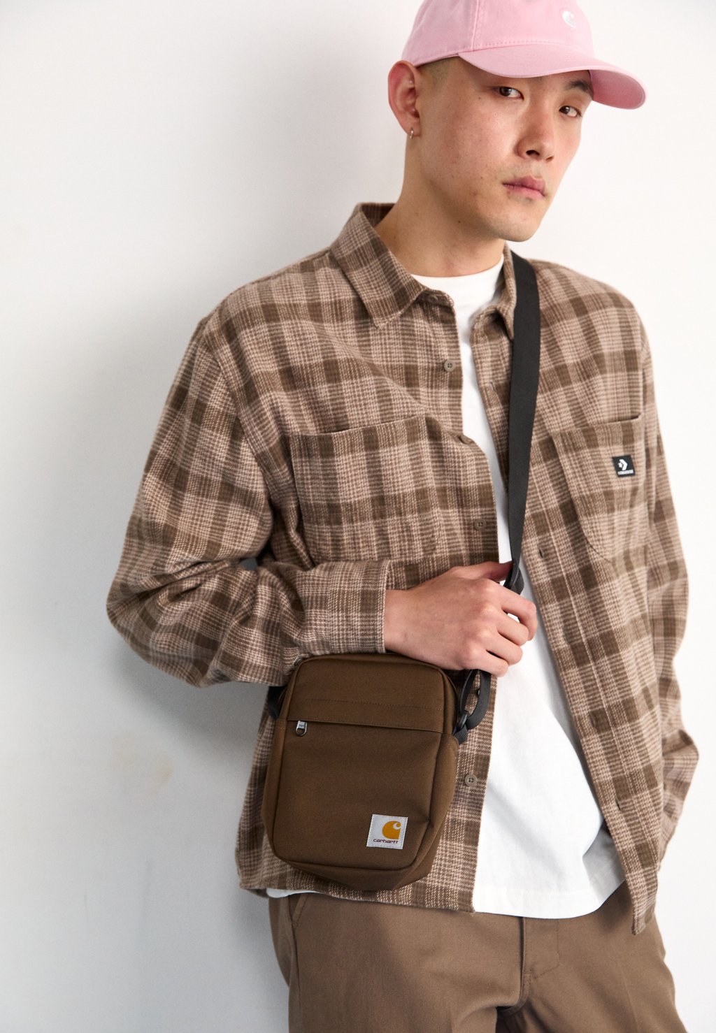 

Сумка через плечо JAKE POUCH UNISEX Carhartt WIP, коричневый