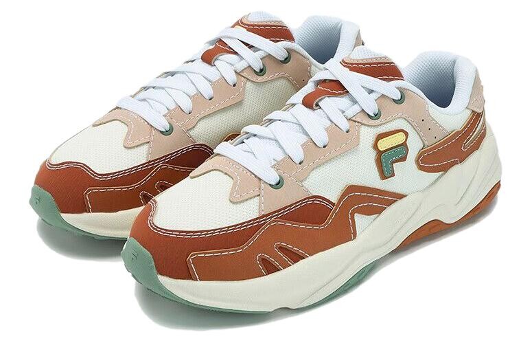 

Кроссовки Flash Running Shoes Men Low-top бежевый/коричневый Fila Fusion