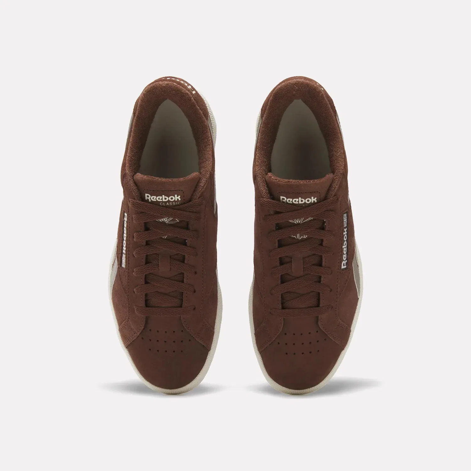 Обувь Reebok Club C Grounds UK, Campus Brown/Campus Brown/Vintage Chalk — фото 2