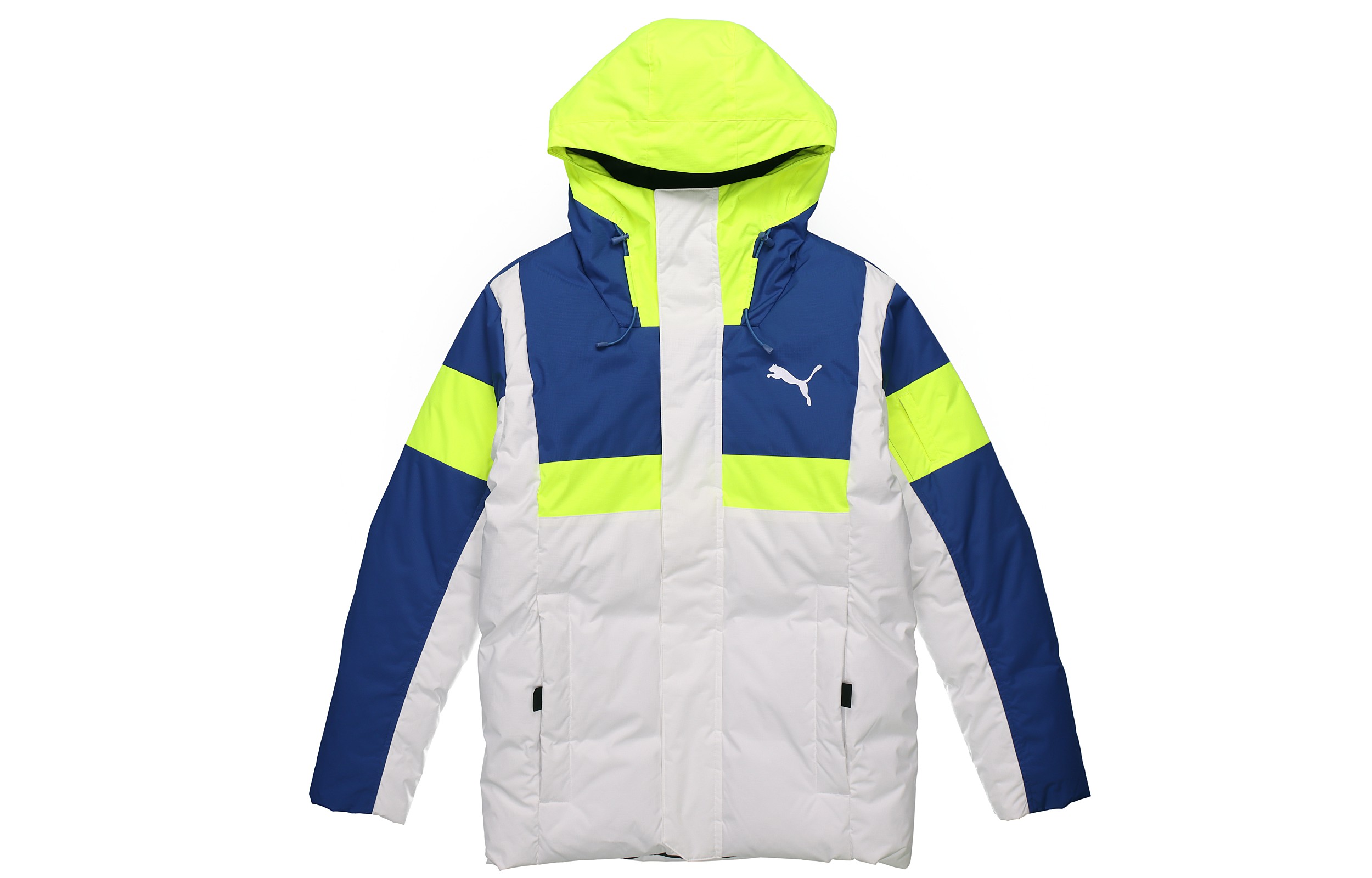 

PUMA Пуховик мужской белые Glacier Blue, Белый, PUMA Пуховик мужской белые Glacier Blue