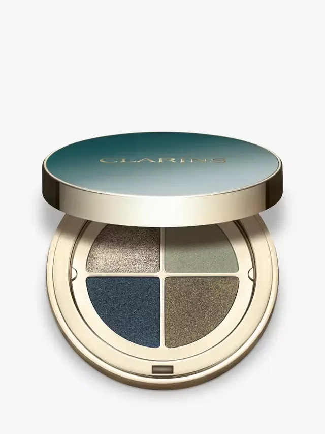 Палитра теней для век Ombre из 4 цветов Clarins, 05 Jade Gradation