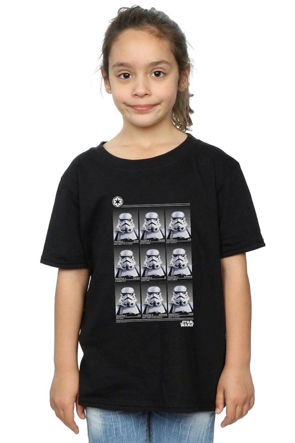 

Хлопковая футболка Stormtrooper Yearbook Star Wars, черный