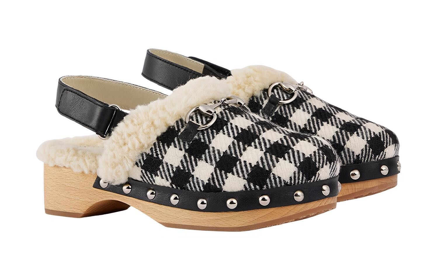 Кроссовки Gucci Kids Lifestyle Shoes PS Low-top, черный / белый — фото 2