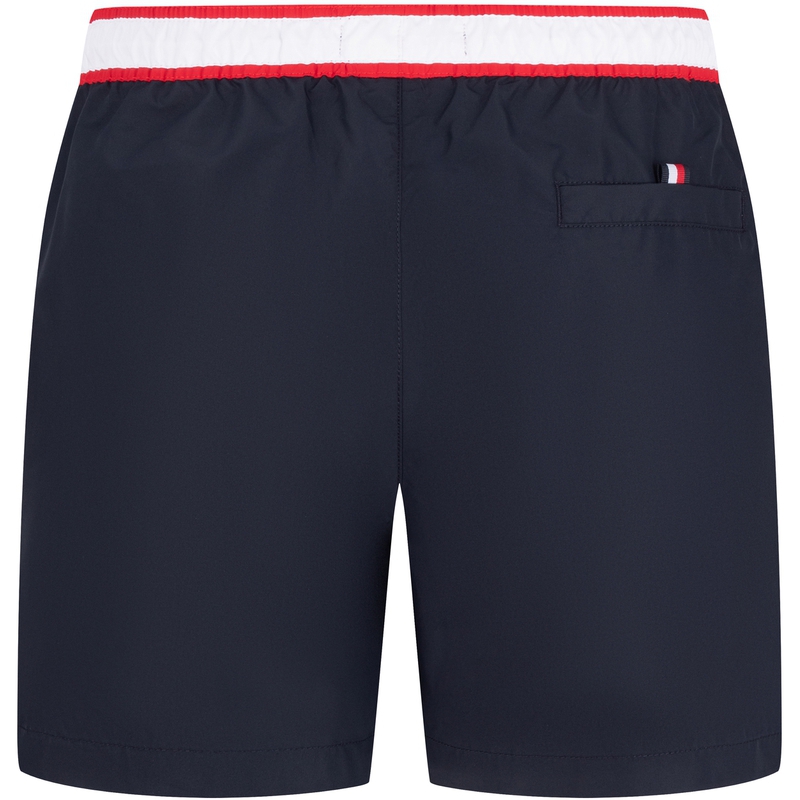 Мужские повседневные шорты Tommy Hilfiger темно-синего цвета — фото 4