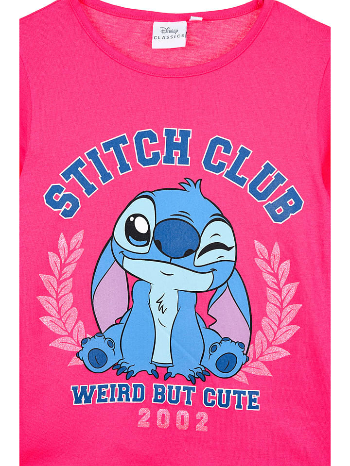 Lilo & Stitch Лонгслив «Лило и Стич» розового цвета — фото 3
