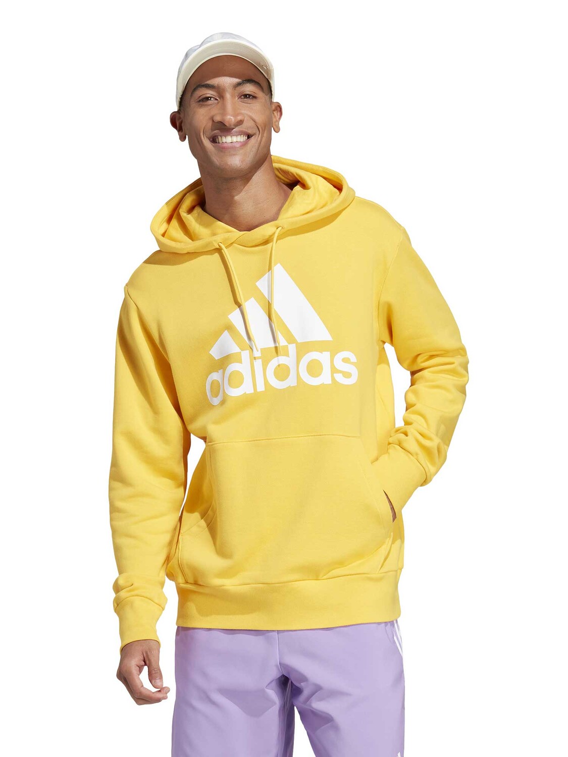 

Толстовка Adidas Sportswear Essentials French Terry Big Logo, желтый