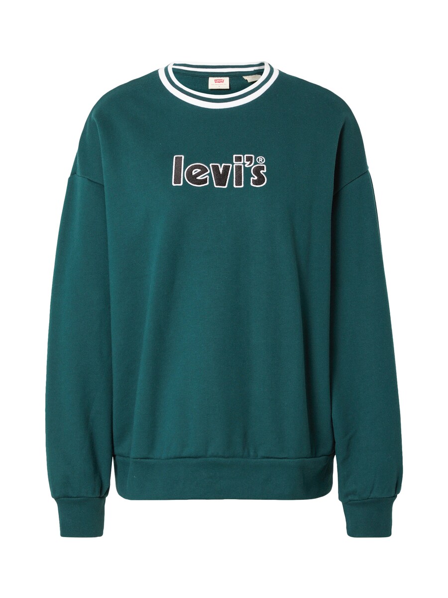 

Толстовка LEVI'S Graphic Prism Crew, зеленый