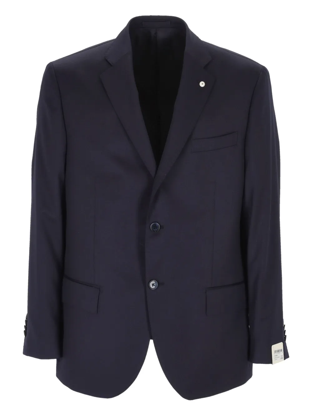 

Однобортный пиджак из шерсти L.B.M. 1911, синий