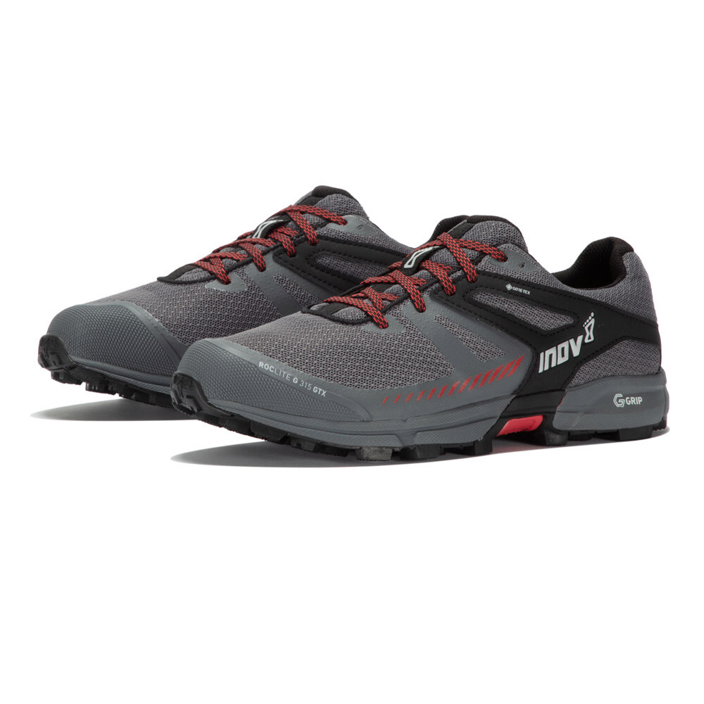 

Кроссовки для бега Inov8 Roclite G315 V2 GORE-TEX Trail, серый