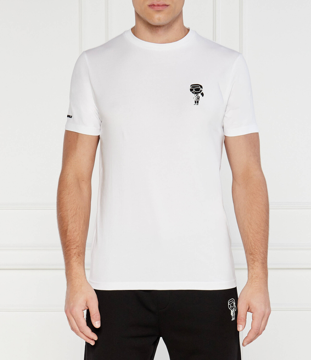 

Футболка Karl Lagerfeld Regular Fit, белый